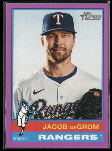 Jacob Degrom #279 2025 Topps Heritage card