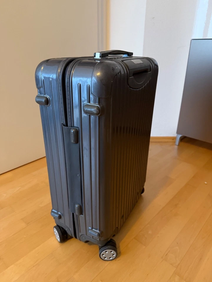 Reisekoffer Rimowa Salsa Deluxe Grösse M schiefergrau gebraucht - DEFEKT - Bild 4 von 4