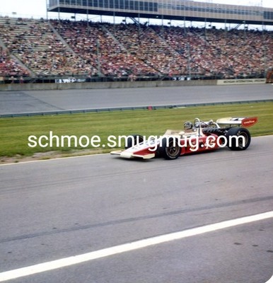 Snider Racing VINTAGE ORIGINAL RACING PHOTO; 1975 GEORGE SNIDER; MICHIGAN USAC ...