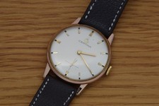 Vintage Certina Handaufzug [kal.28-10] rose Gold Herrenuhr 1960s 34mm