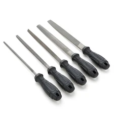 Hyper Tough 5-Piece 8-inch Hand File Set TR17056C, New Condition