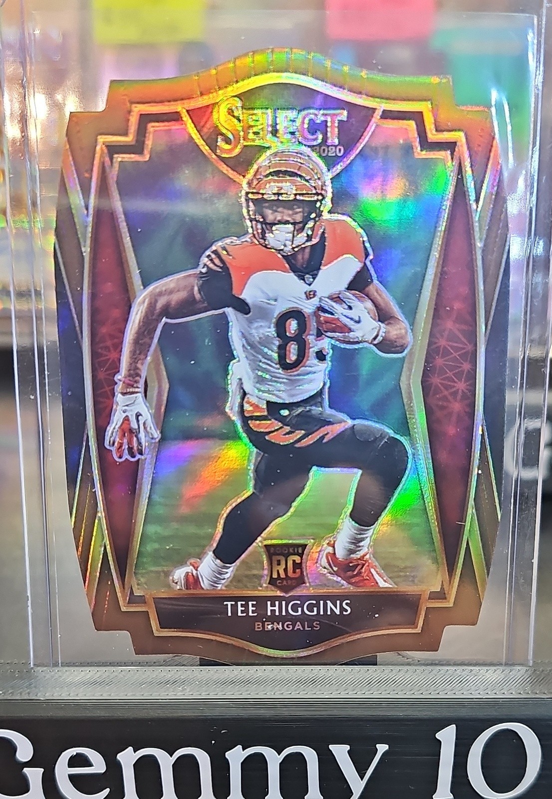 2020 Panini Select - Premier Level Tee Higgins #160 Copper Prizm Die-Cut /355...