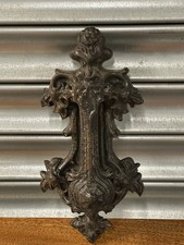 🔔 Antique Kenrick Design 291 Cast Iron Door Knocker – Ornate Victorian Decor