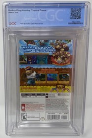 CGC Graded Donkey Kong Country: Tropical Freeze NEW Switch (1022773003, 9.9 A++)
