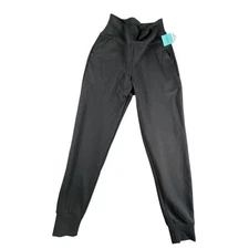 Assets Spanx Ponte Shaping Jogger Womens Small Black High Waist Leggings NWT