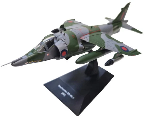 Harrier Gr Mk3, Raf , Guerre De Les Malouines 1982, 1:72 Atlas