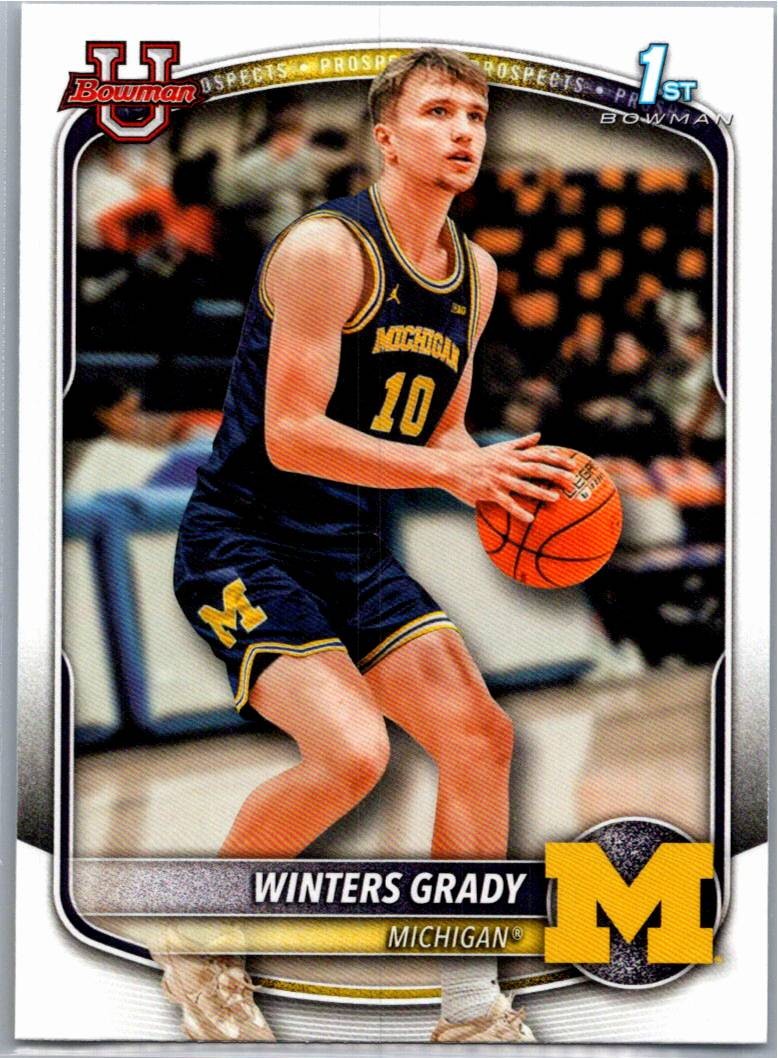 2025-26 Bowman #BPP-67 Winters Grady Prospects