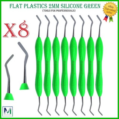 Dental Flat Plastic Composite Filling Instruments Restorative Tools