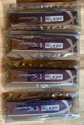 Kingston HyperX  8GB (4x2GB) PC3-12800 DDR3-1600 Gaming RAM KHX2400C11D3K4/8GX