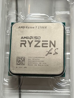 AMD Ryzen 7 2700X 50th Anniversary Gold Edition limitiert Lisa Su OVP Beleg AM4