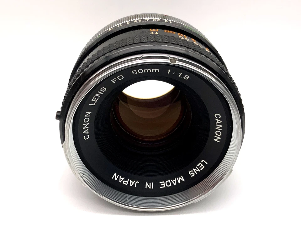 Canon 50Mm 1:1.8 Objetivo FD Con Conexión Macro Focal Fija (Canon FD) - Imagen 2 de 4