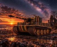 1/16 Rc Tiger I SpäTe Ausf. Tarn Ir