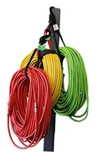 Hook & Hang Bungee Cords - Storage & 3 Pack (1) 18" & (2) 14" Cords Black