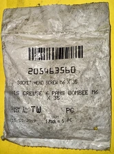 BRP OEM SeaDoo socket head screw m6x35 205463560 (pk of 4) new