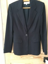 Stunning Karen Millen Navy Suit - Wool mix - size 12