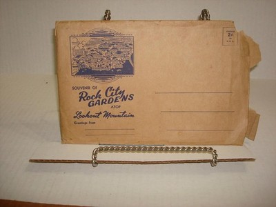 Rock City Gardens atop Lookout Mountain Chattanooga, Tennessee Booklet
