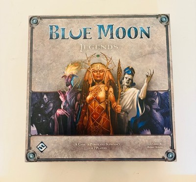 Blue Moon Legends Board Game Fantasy Flight Nice Clean Complete