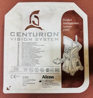 Alcon Centurion Vision System Active FMS w/ Intrepid Ultra Sleeves 8065752201