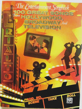 100 Great Songs Hollywood Broadway TV Music Song Book Piano Vocal Guitar