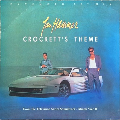 Jan Hammerv- Crocket's Themen (1986) MCA Vinyl Maxi-Single 2583590 nm