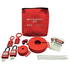ZING 7120 Portable Lockout Kit,Electrical/Valve,12 12E759