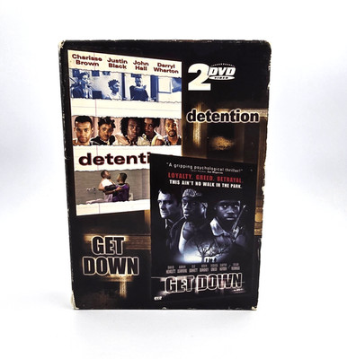 Detention / Get Down 2-DVD Double Feature Box Set (2004)   Slipcover OOP, Rare