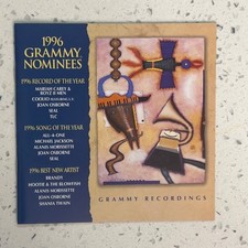 1996 GRAMMY NOMINEES CD Pop R B Rock Compilation Sony Music 074646756522