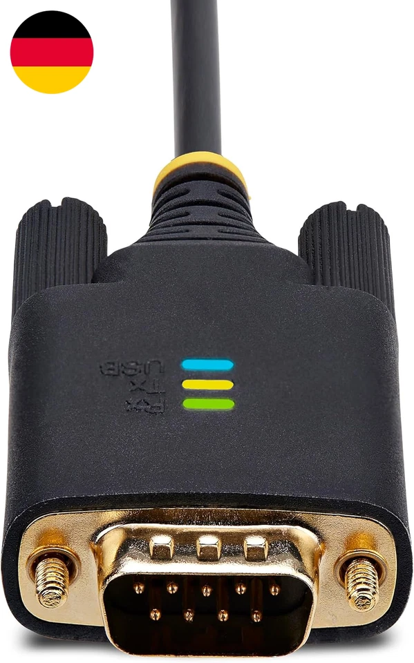 Startech.Com 4M 2-Port USB Auf Seriell Adapter, Com-Retention, FTDI, USB-A Zu DB - Bild 4 von 4