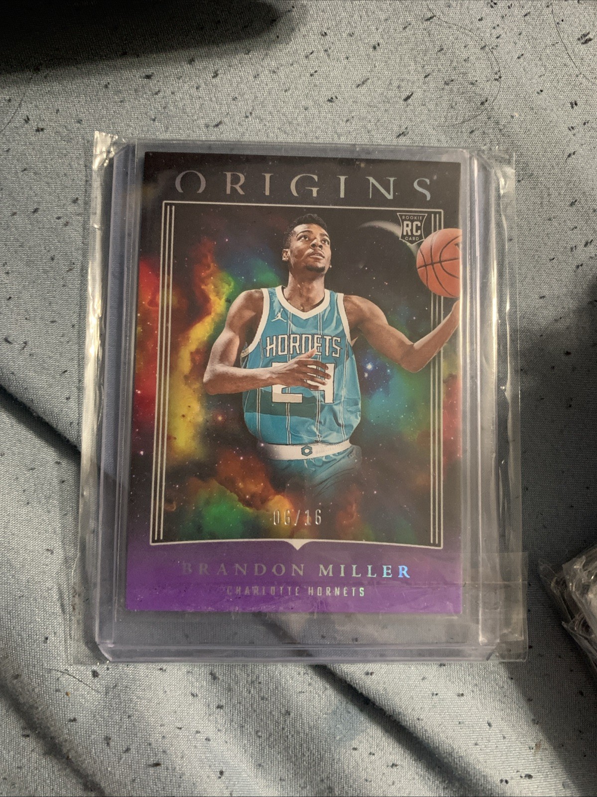 2023-24 Panini Origins Brandon Miller #89 (RC) FOTL Purple /16