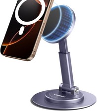 Magnetic Phone Stand for Magsafe, Height Adjustable Iphone Stand for Desk with 3