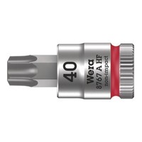 "Wera 8767 A Hf Tx Zyklop Bitnuss Mit 1/4\"-Antrieb Mit Haltefunktion Tx 40 X 28"