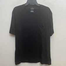 NEW Daniel Hechter Paris Men's Black T-Shirt Crew Neck Short Sleeve NWT XL