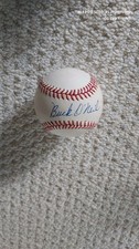 Buck O'Neil MLB HOF Signed Official National League Baseball JSA COA