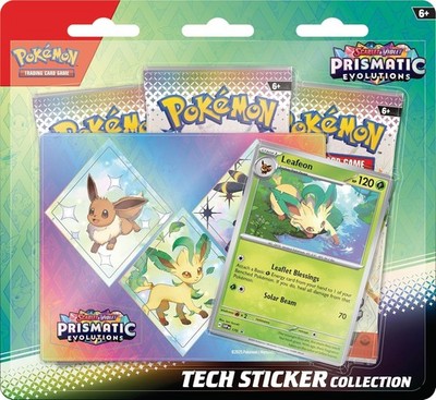 Pokémon TCG Scarlet and Violet Tech Sticker Collection Leafeon