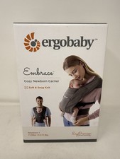 Ergobaby Embrace Soft Knit Newborn Carrier - Heather Gray