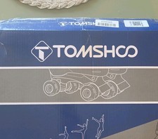 TOMSHOO Sport Girls Quad Roller Skates 4-Wheel Purple White
