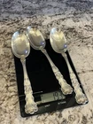 3 Gorham Buttercup 193g Sterling Silver 8 3/8" Serving Spoons Matching Set