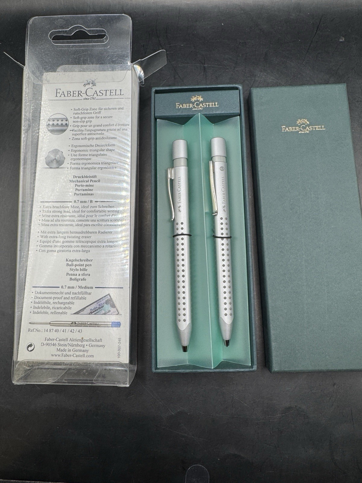 Set 0.7mm Germany Boxed Silver