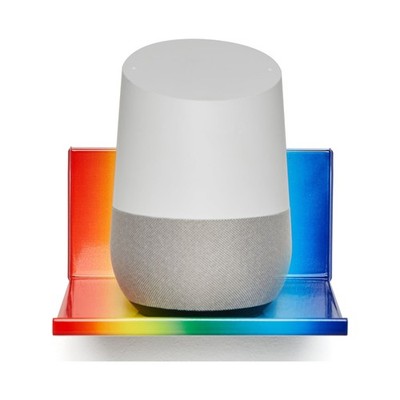 No Stud Smart Device Shelf Rainbow SMS-RW Streaming Devices Small Cameras