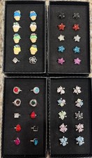 Paparazzi Starlet Shimmer Rings for kids. 40 Rings boxed by 10 in each Box. NWT