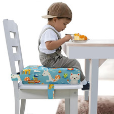 Toddler Booster Seat for Dining Table, Portable Booster Seat for Kitchen Chair,