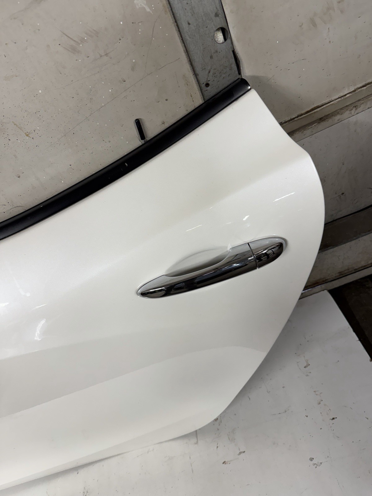2014 - 2024 MASERATI GHIBLI REAR LEFT DRIVER SIDE DOOR SHELL OEM WHITE