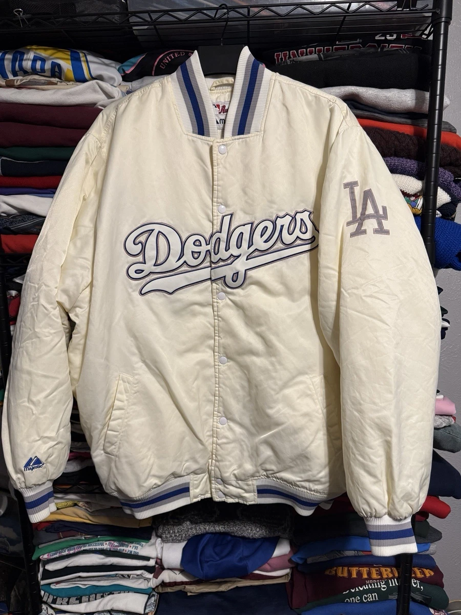 Los Angeles Dodgers White MLB Jackets for sale | eBay
