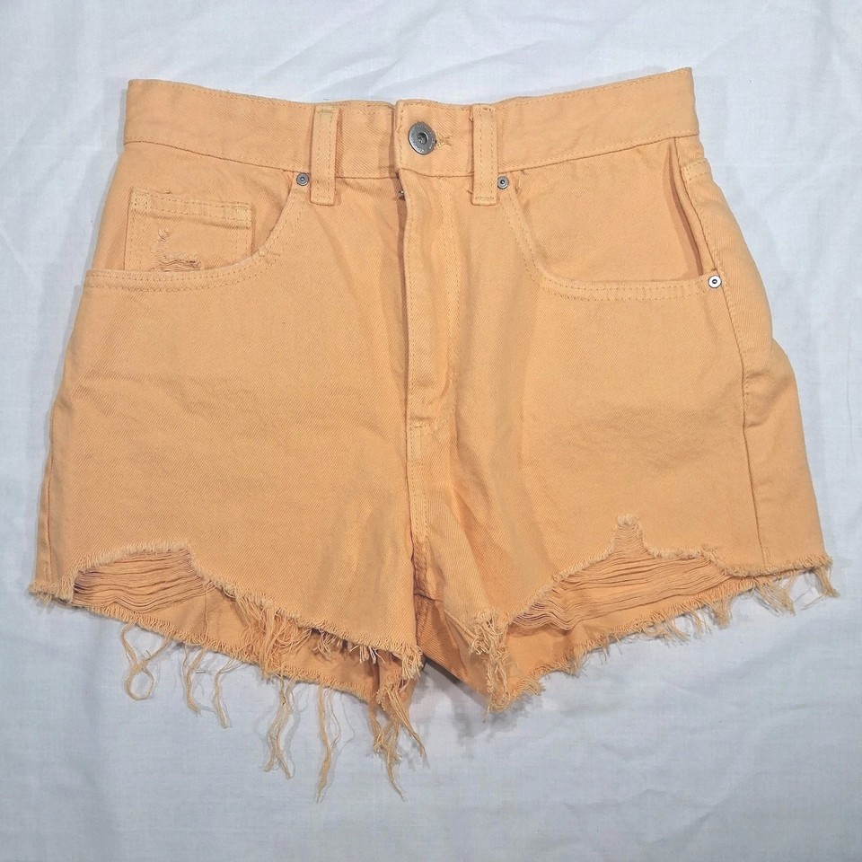 Cotton On High Rise Mom Denim Shorts Women's Size 8