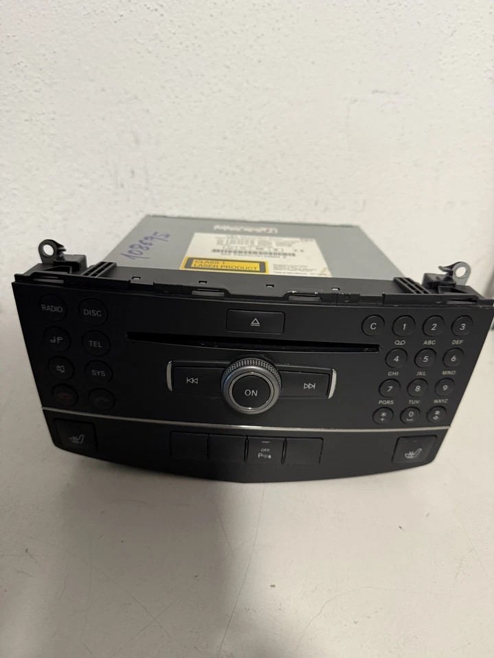 MERCEDES C-KLASSE KOMBI W204 C220 CDI CD-Radio Headunit ZB Bedienteil 2048700594 - Bild 3 von 4