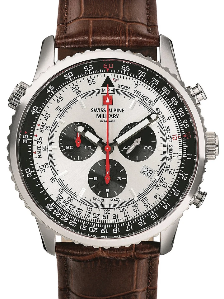 Swiss Alpine Military 7078.9532sam Montre Hommes Chronographe