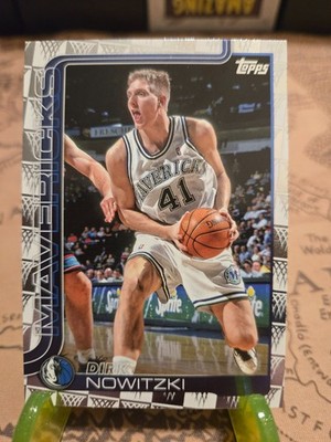 2025-26 Topps Basketball Dirk Nowitzki Season Tip Off Dallas Mavericks