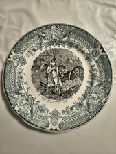 Coppia di Piatti Storici Napoleon – Digoin & Sarreguemines France