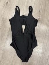 American Eagle One Piece Bandeau Swim Bathing Suit Med-long