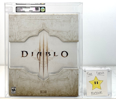 Diablo III 3 Collector's Edition Windows Mac Blizzard New 2012 Sealed VGA 90